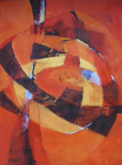 2003 Rot2 140 x 100 cm