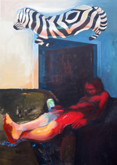 2013Zebra140x100cm