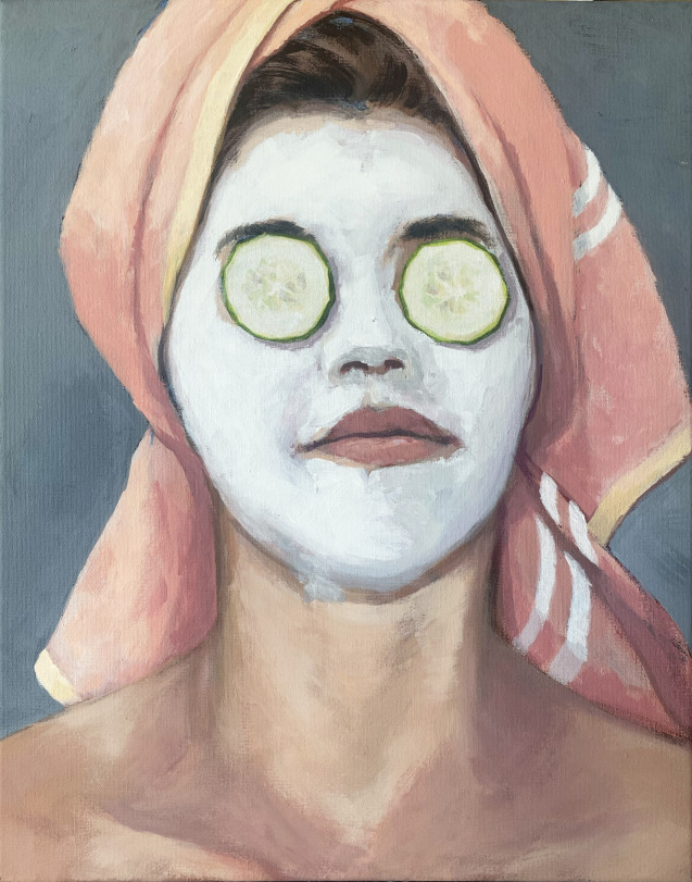 2026 Gurkenmaske 50x40cm